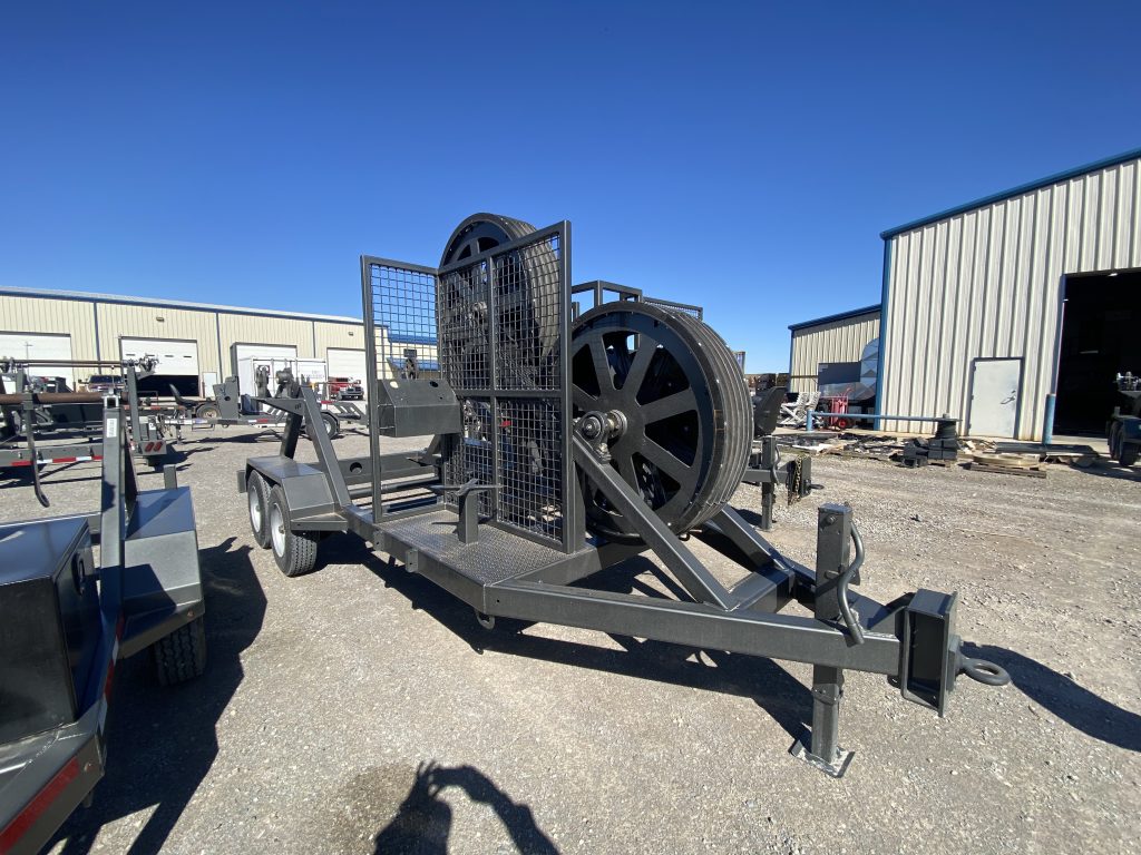 bull drum tensioner Reel Trailers Oklahoma City